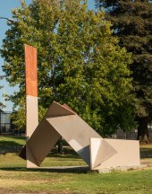 OUTDOOR STEEL SCULPTURE, PETER