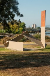 OUTDOOR STEEL SCULPTURE, PETER