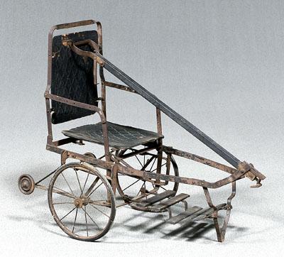 Outing child's wheeled chair,