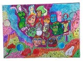 OUTSIDER ART, ALPHA ANDREWS, A
