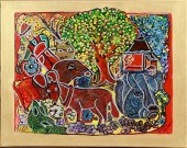 OUTSIDER ART, ALPHA ANDREWS, A