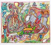OUTSIDER ART, ALPHA ANDREWS, B