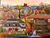 OUTSIDER ART, ALPHA ANDREWS,HI