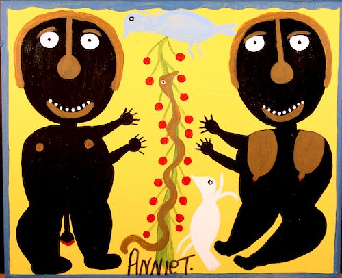 OUTSIDER ART, ANNIE TOLLIVER,