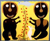 OUTSIDER ART, ANNIE TOLLIVER,