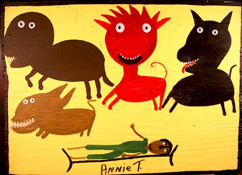 OUTSIDER ART, ANNIE TOLLIVER,