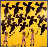 OUTSIDER ART, ANNIE TOLLIVER,