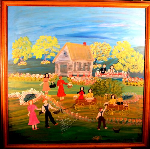 OUTSIDER ART, ANNIE WELLBORN,BIG
