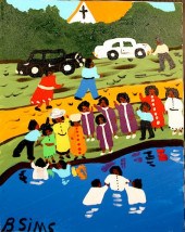OUTSIDER ART, BERNICE SIMS, BA