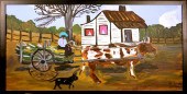 OUTSIDER ART, BERNICE SIMS, OX