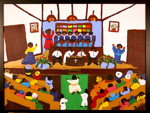 OUTSIDER ART, BERNICE SIMS,