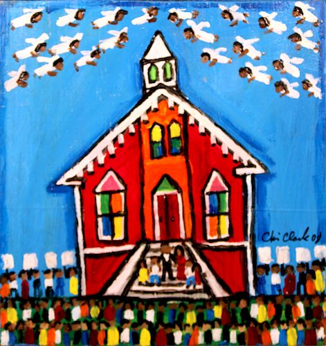 OUTSIDER ART, CHRIS CLARK, DEXTER