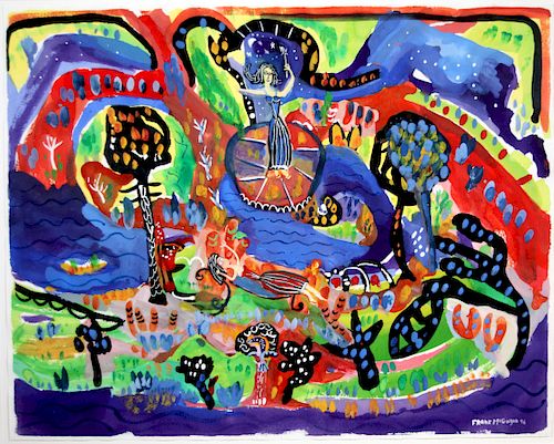 OUTSIDER ART, FRANK MCGUIGAN,
