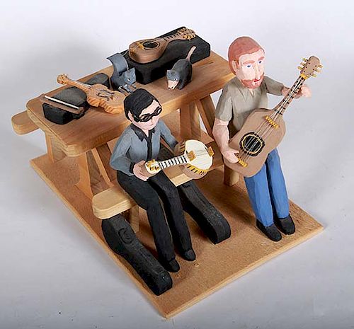 OUTSIDER ART, GUY AND DOLLY SKAGGS,
