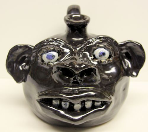 OUTSIDER ART, JERRY BROWN, FACE