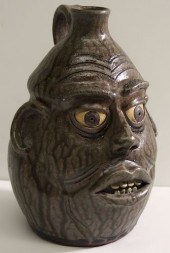 OUTSIDER ART, JH PURDUE, FACE