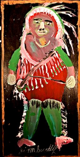 OUTSIDER ART, JIMMY LEE SUDDUTH,