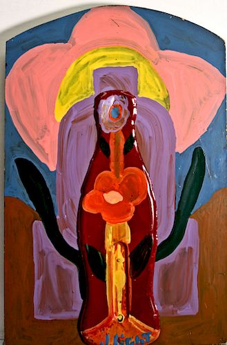 OUTSIDER ART, JOE LOUIS LIGHT, COLA