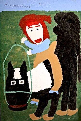 OUTSIDER ART, JT MCCORD, UNTITLED