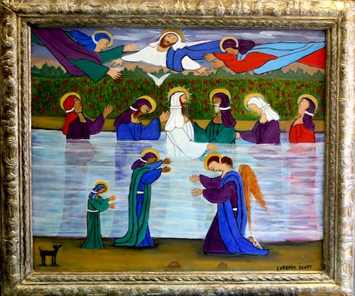 OUTSIDER ART, LORENZO SCOTT,