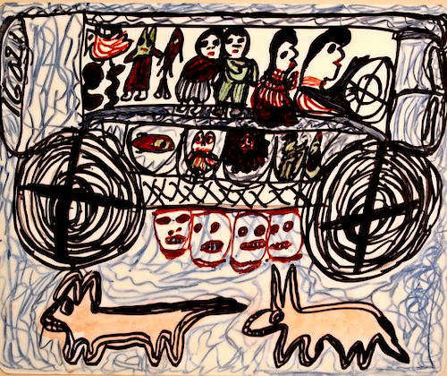 OUTSIDER ART, MAMA JOHNSON,