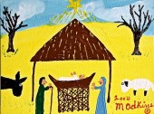 OUTSIDER ART, MINNIE ADKINS, U
