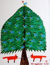 OUTSIDER ART, MINNIE ADKINS, U
