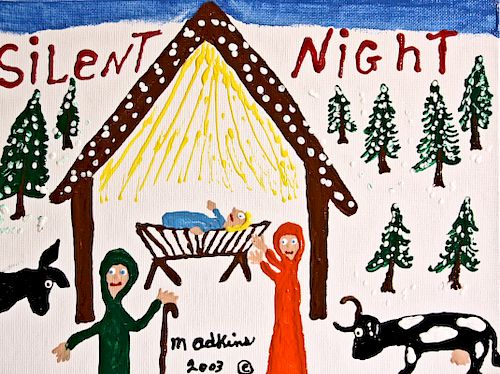 OUTSIDER ART, MINNIE ADKINS,"SILENT