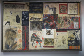 OUTSIDER ART MIXED MEDIA COLLA
