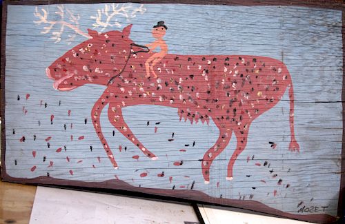 OUTSIDER ART, MOSE TOLLIVER,