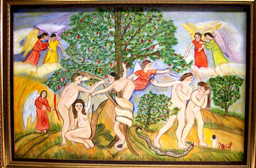 OUTSIDER ART, MYRTICE WEST,