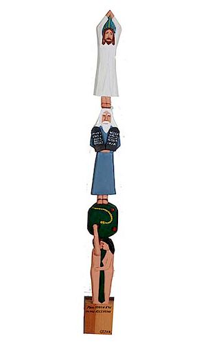 OUTSIDER ART, PRESTON GETER, FROM