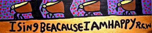 OUTSIDER ART, RUBY WILLIAMS,I