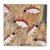 OUTSIDER ART, SIGNED "CORNBREA