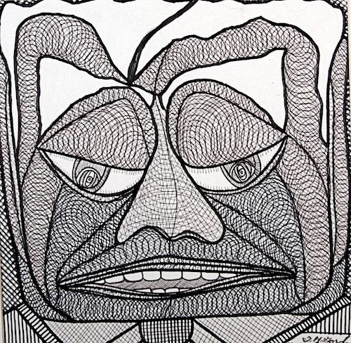 OUTSIDER ART, TED GORDON, SQUARE