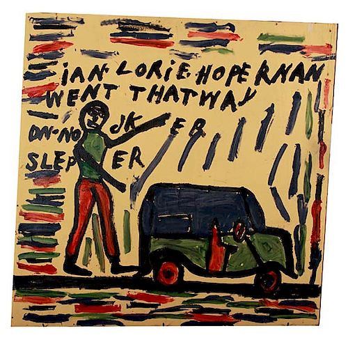 OUTSIDER ART, WILLIE JINKS, WENT