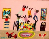 OUTSIDER ART, WOODIE LONG, JUM