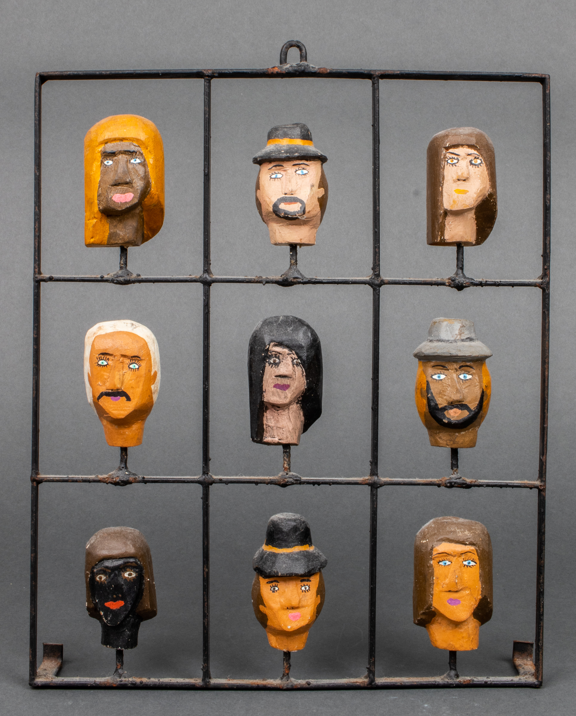 OUTSIDER / FOLK ART "HEADS"