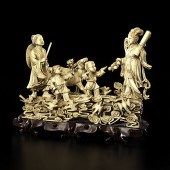 Outstanding Chinese Ivory Figu