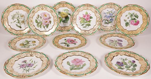 OUTSTANDING SET OF TWELVE EDOUARD