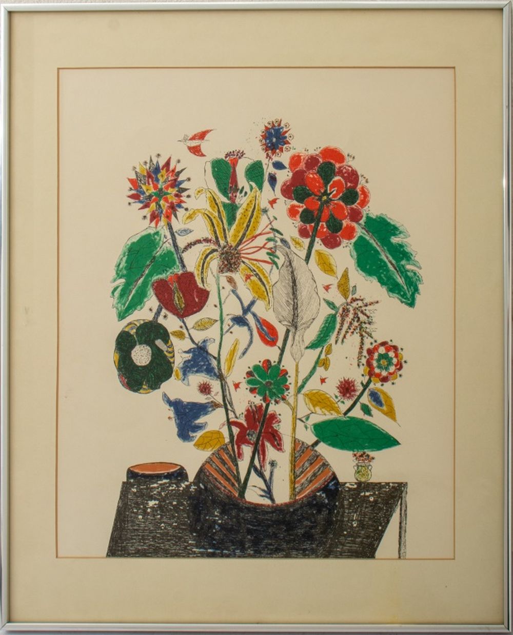 OVADIA ALKARA FLORAL STILL LIFE