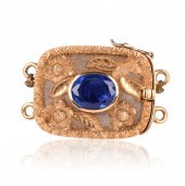 OVAL CUT SAPPHIRE AND ORNATE 1