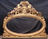 Oval goldleaf Victorian over m