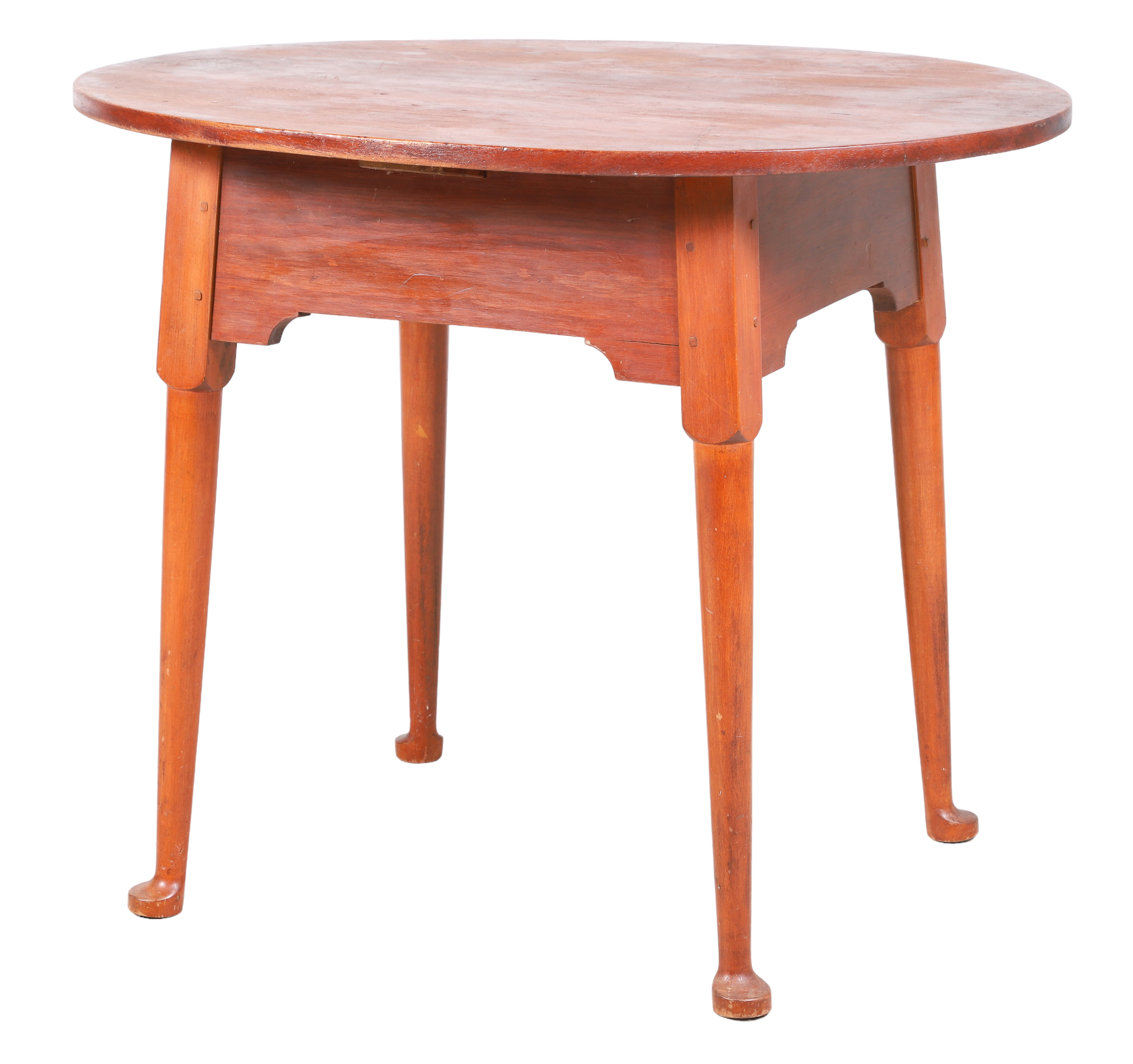 Oval maple New England Splay legged