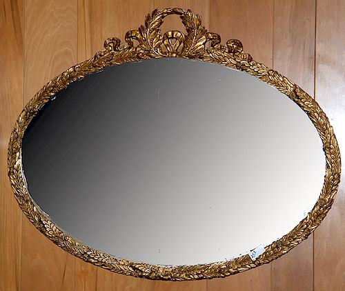OVAL PARLOR MIRRORA ca 1930s