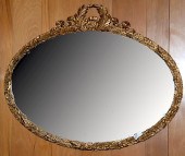 OVAL PARLOR MIRRORA ca 1930s g