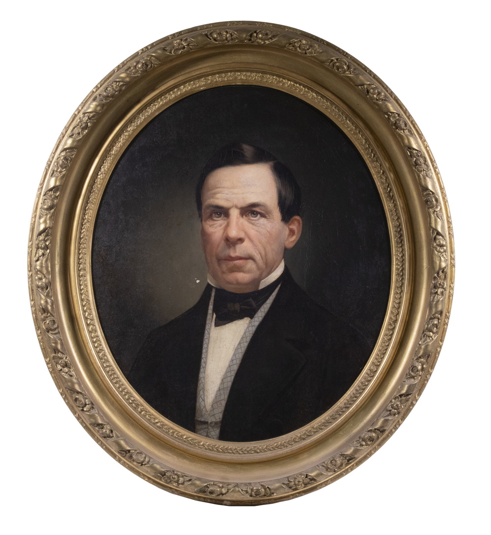 OVAL PORTRAIT OF DR. ELIHU