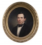 OVAL PORTRAIT OF DR. ELIHU BAX