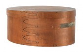 Oval Shaker bentwood box of fo