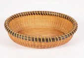 OVAL SHALLOW NANTUCKET BASKET
